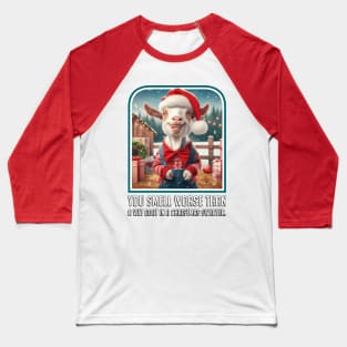 Christmas Baseball T-Shirt